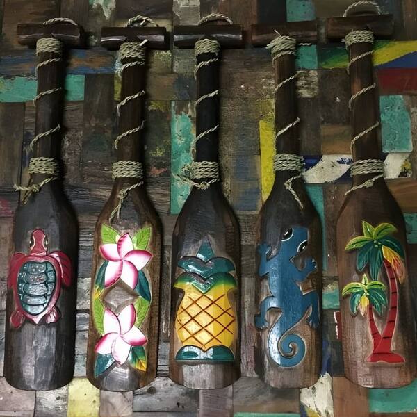 Carved Bottle Paddles